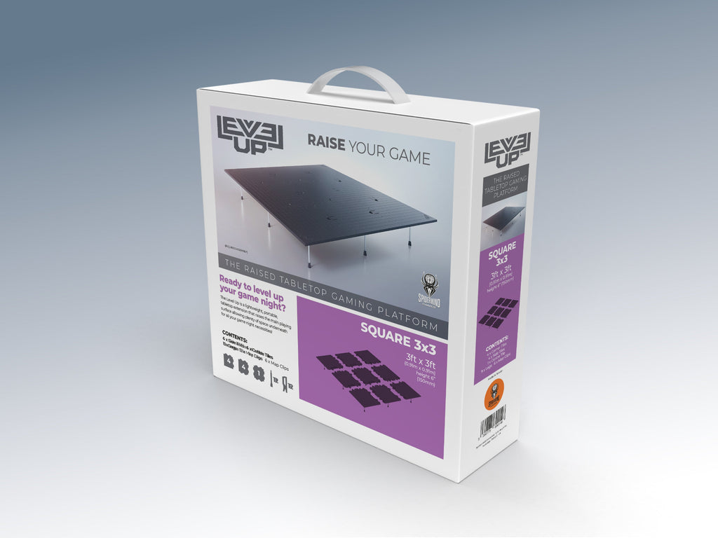 Level Up - Square 3x3ft